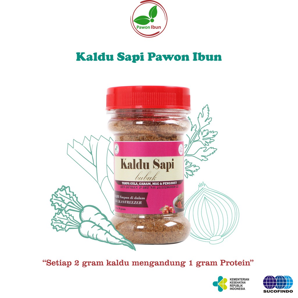 

TIDAK BISA COD - Pawon Ibun Kaldu Sapi 50gr