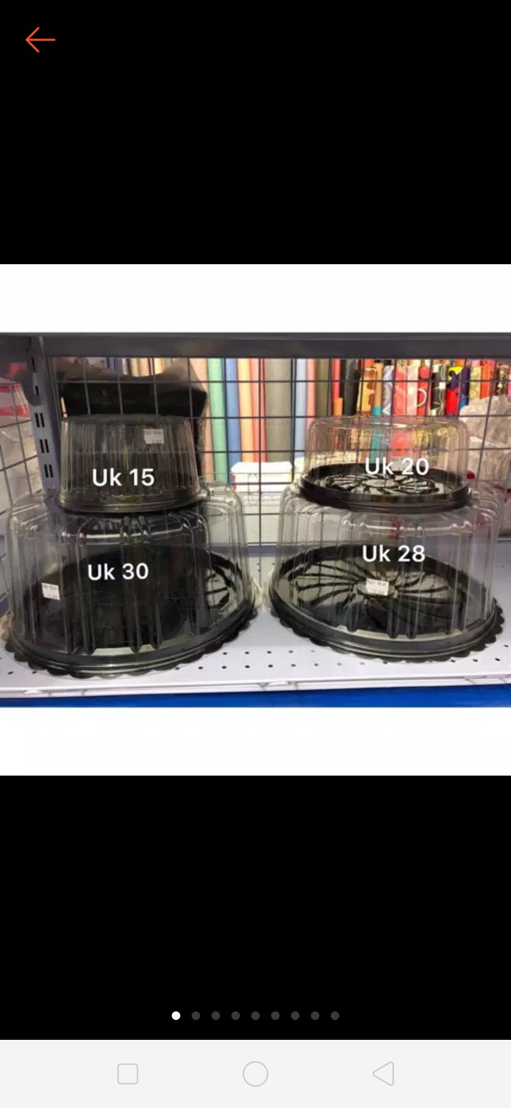 Box / Kotak Bolu Tray Bulat Uk 15-30