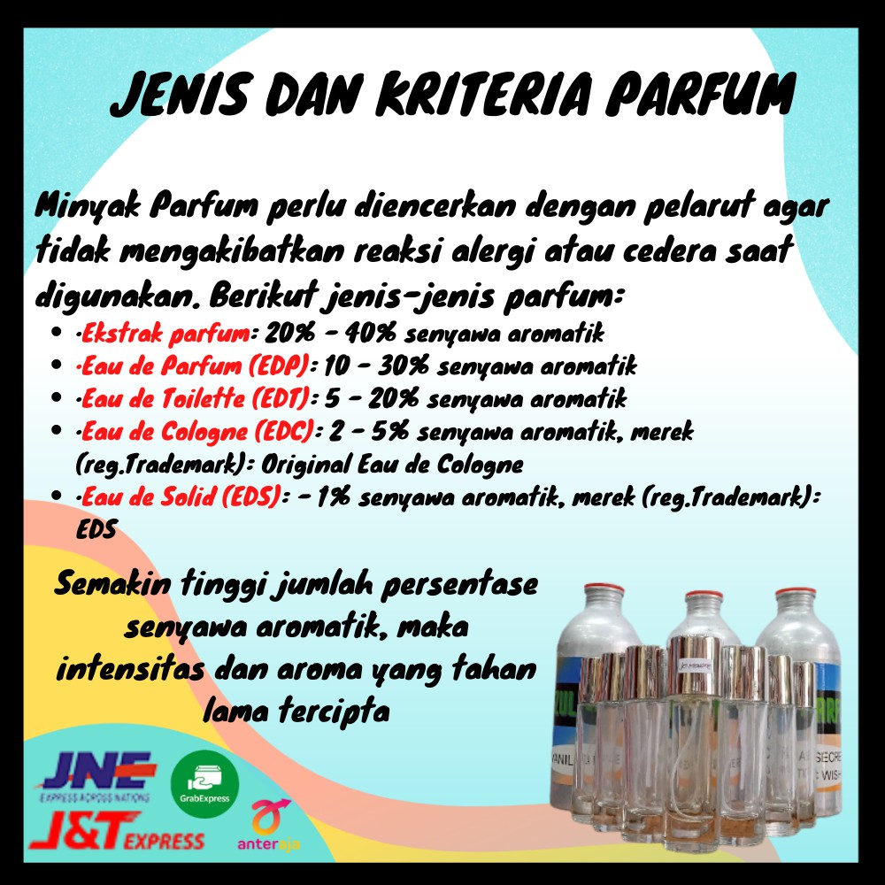 parfum farfum parfume perfume minyak wangi  wanita perempuan cewek cewe non alkohol original tahan lama refill isi ulang