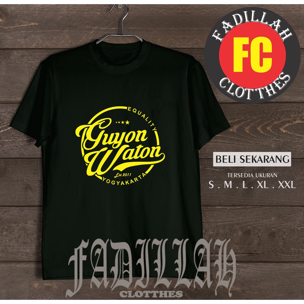 Kaos Baju Guyon Waton Kaos Musik