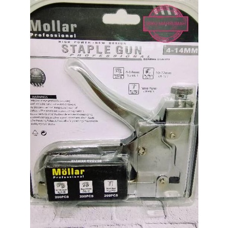 

Staple Gun 3 In 1 Staples Tembak Stapler Hekter Heckter Nail Jok Tacker Mollar