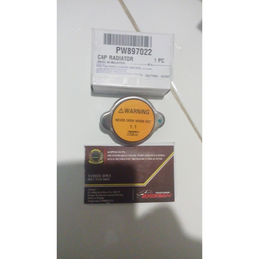 Tutup Radiator Proton Exora