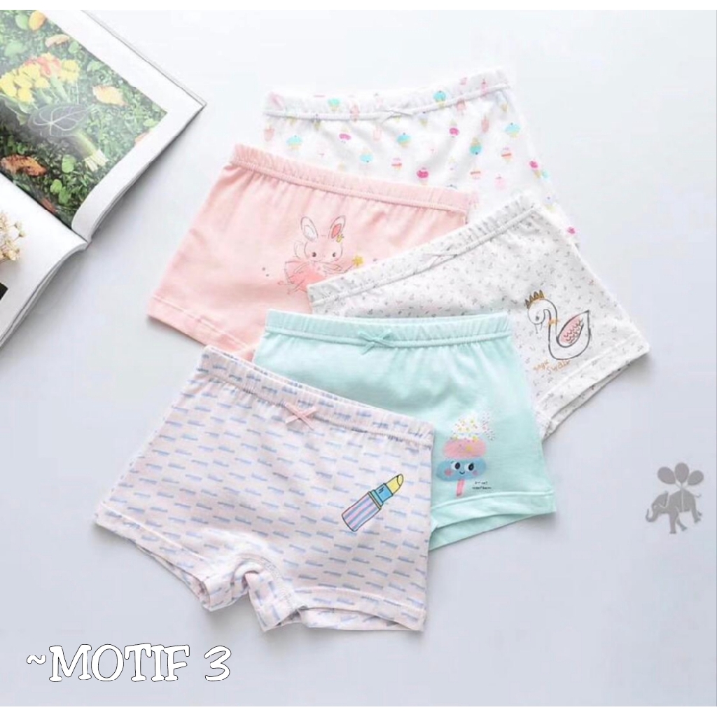 Boxer / Celana Pendek Baby Girl ( Celana Dalam )