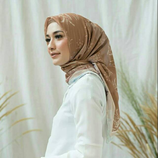 Heaven Lights magala scarf - mustard