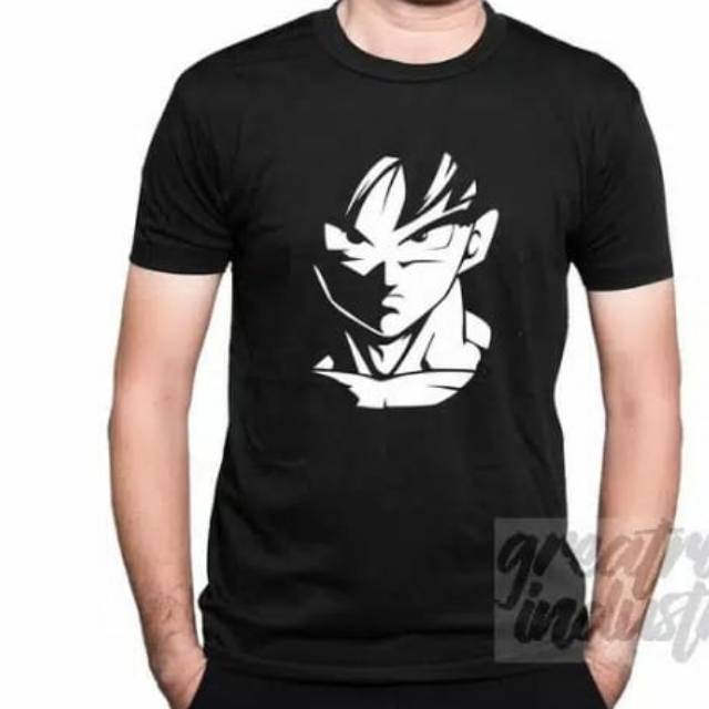Kaos T-shirt Baju sunggoku/kaos kartun kaos komunitas kartun