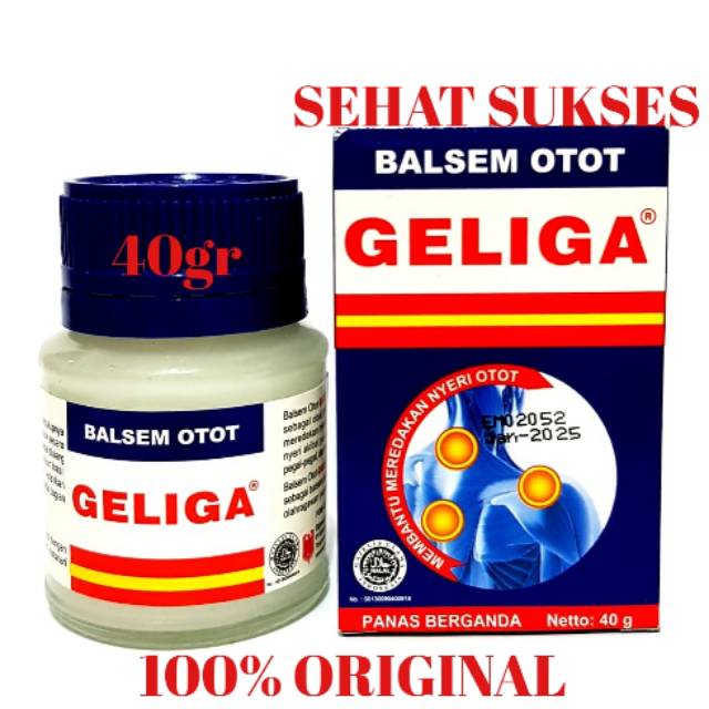 GELIGA BALSEM OTOT (40GR)