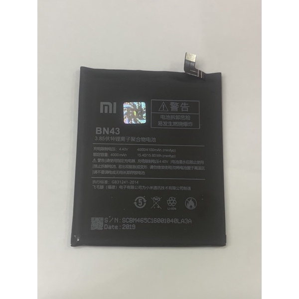 BATERAI XIAOMI REDMI NOTE 4X BN43 BATERE BN43 / BM43 ORIGINAL