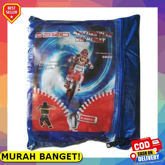 Jas Hujan Ujan Keren Dewasa Premium Tebal Pria Cowok Wanta Cewek Ponco Gamis Original 100% Bahan Kar