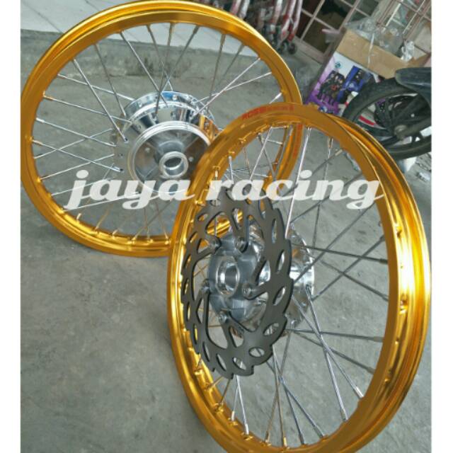 Sepaket velg rossi ring 17 vixion old - vixion lama paket komplit plus stel velg bbs reguest