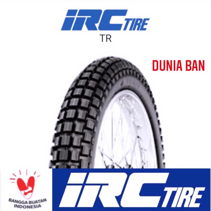 Ban Motor IRC TR Trail 300-17 Tubetype ( Ban Luar )