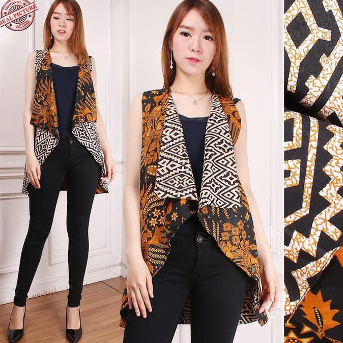 EFFI BOLERO BATIK ROMPI BOLAK BALIK