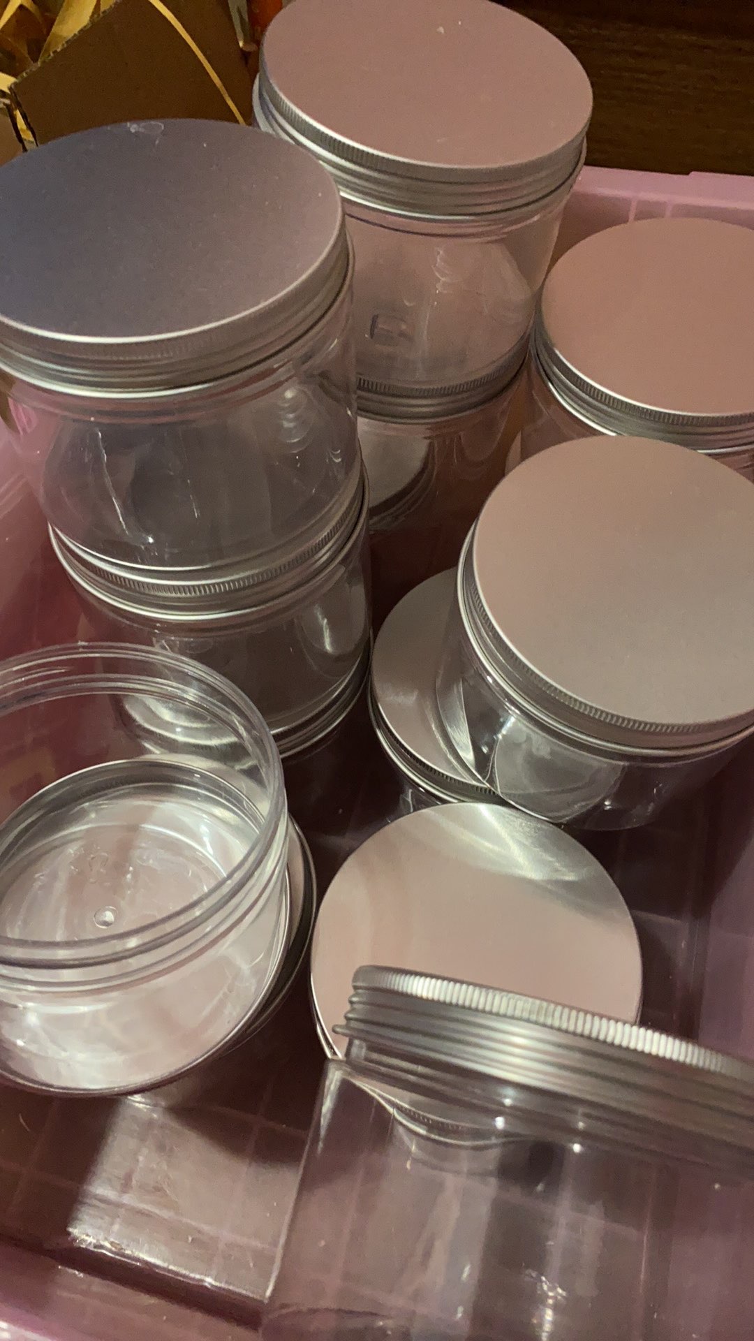 Botol Toples 250ml Makanan Snack Kering Ringan Botol Toples Plastik Jar Madu Sambal Selai