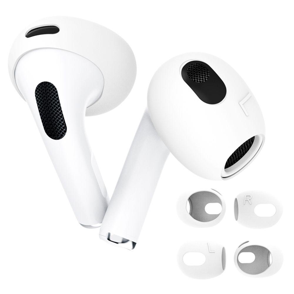 POPULAR Populer 2pcs/1pasang Penutup Telinga Eartips Pelindung Earphone Ultra Tipis Untuk Airpods3