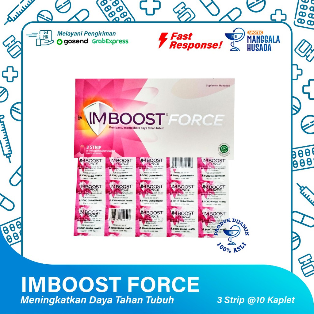 IMBOOST FORCE 1 BOX 3 STRIP @ 10 KAPLET