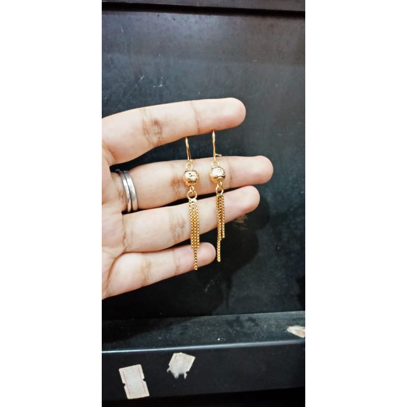 Anting titanium import kode 06 ,awet,tahan lama