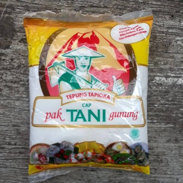 Tepung Tapioca Cap Pak Tani Gunung 500 Gram Tepung Sagu Tani Tapoica Flour