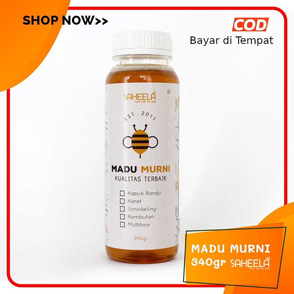

Madu Sahela 340 gr - Madu Murni Saheela 340gr - Madu Sahella Asli 340 gram