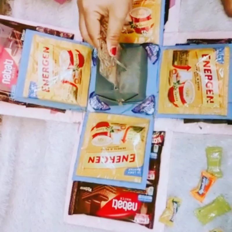 

UANG TARIK SNACK BOX, SNACK BOX, KADO UNIk