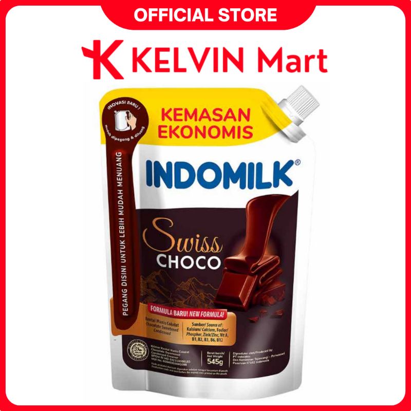 

Indomilk Kental Manis Chocolate Pouch 545g | KELVIN Mart