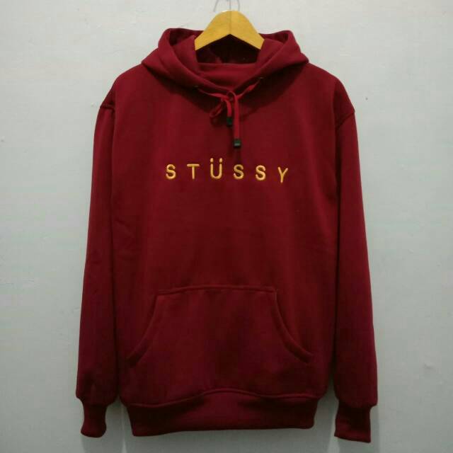 jaket hoodie maroon