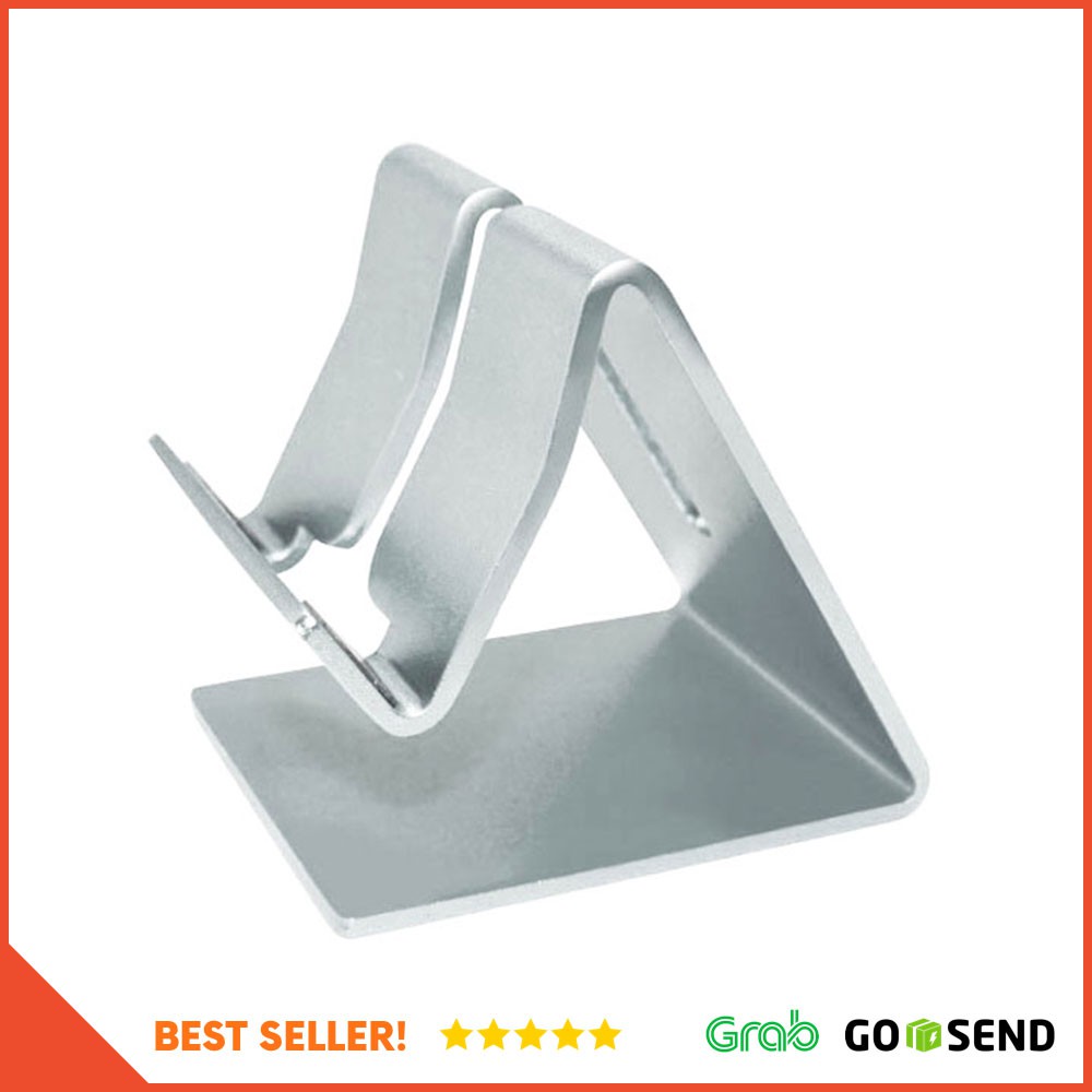 Stand Aluminium Untuk Tablet PC - S2 - Silver