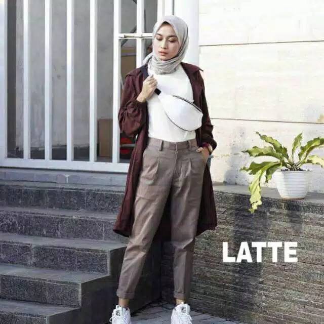  Baggy  Pants Standart American Drill Original Celana  Wanita  