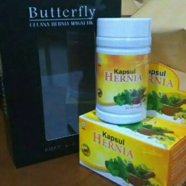 Original Paket Celana Hernia Butterfly & Obat Hernia Herbal Alami Asli
