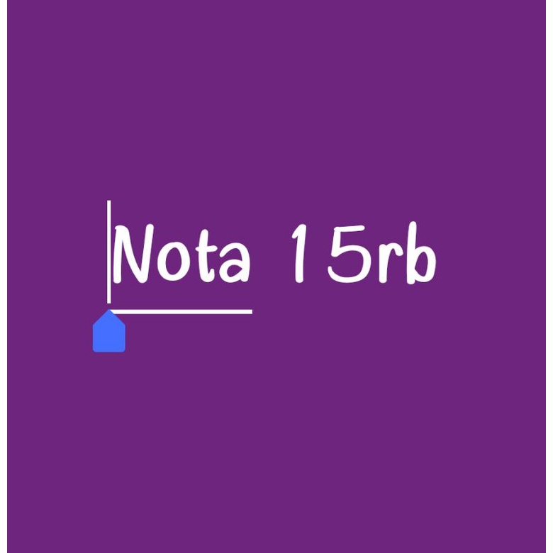 

Nota pesanan
