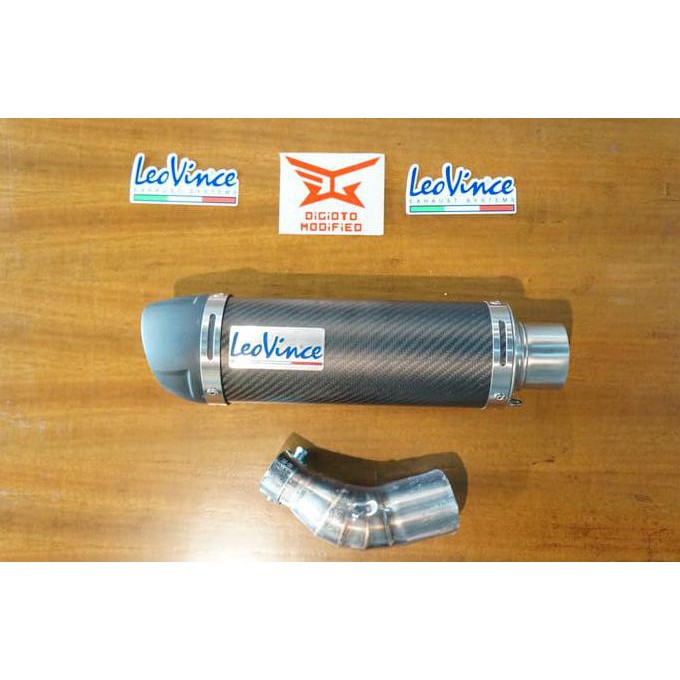 Leovince GP Corsa Carbon EVO Slip on Kawasaki Ninja 250 fi ,Z250
