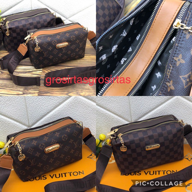Tas LV 2 ruang lokal uk 24x13