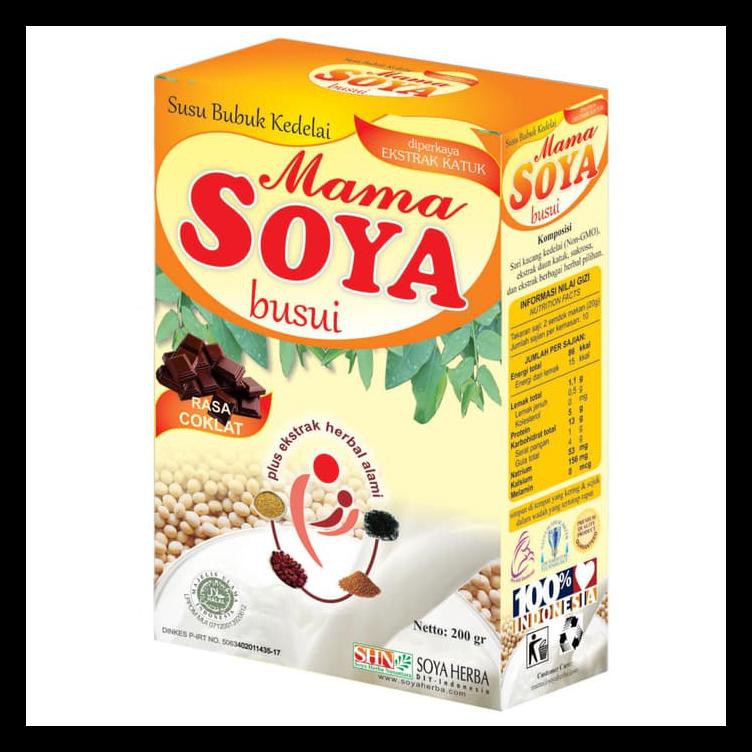 

[[Bayar Ditempat]] Mama Soya Coklat 200Gr Cuci Gudang