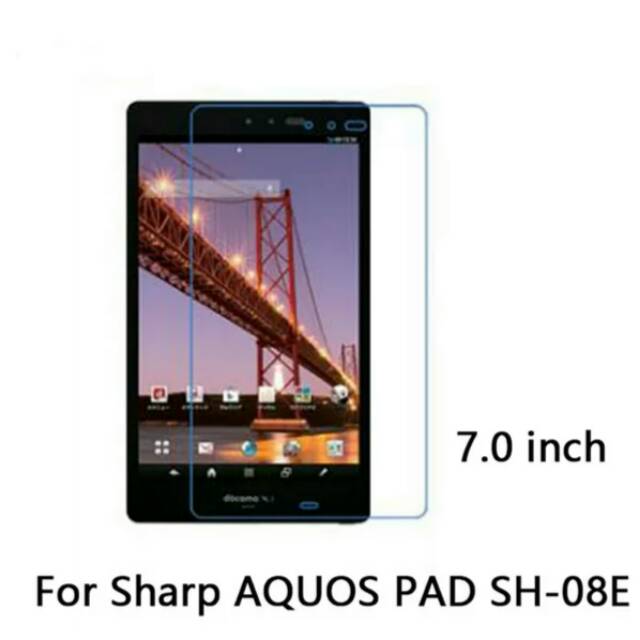 Sharp AQUOS PAD SH-08E antigores nano explotionproof