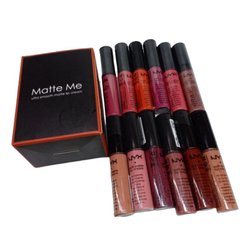 Ecer // Lip Cream Nyx Mate Mee random