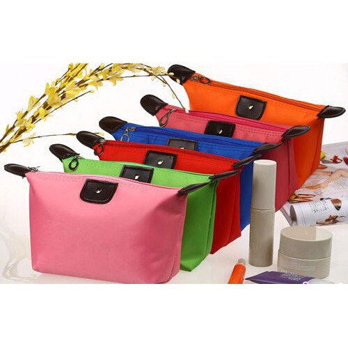 Dompet Tas Kosmetik Polos Cosmetic Makeup Pouch Serbaguna