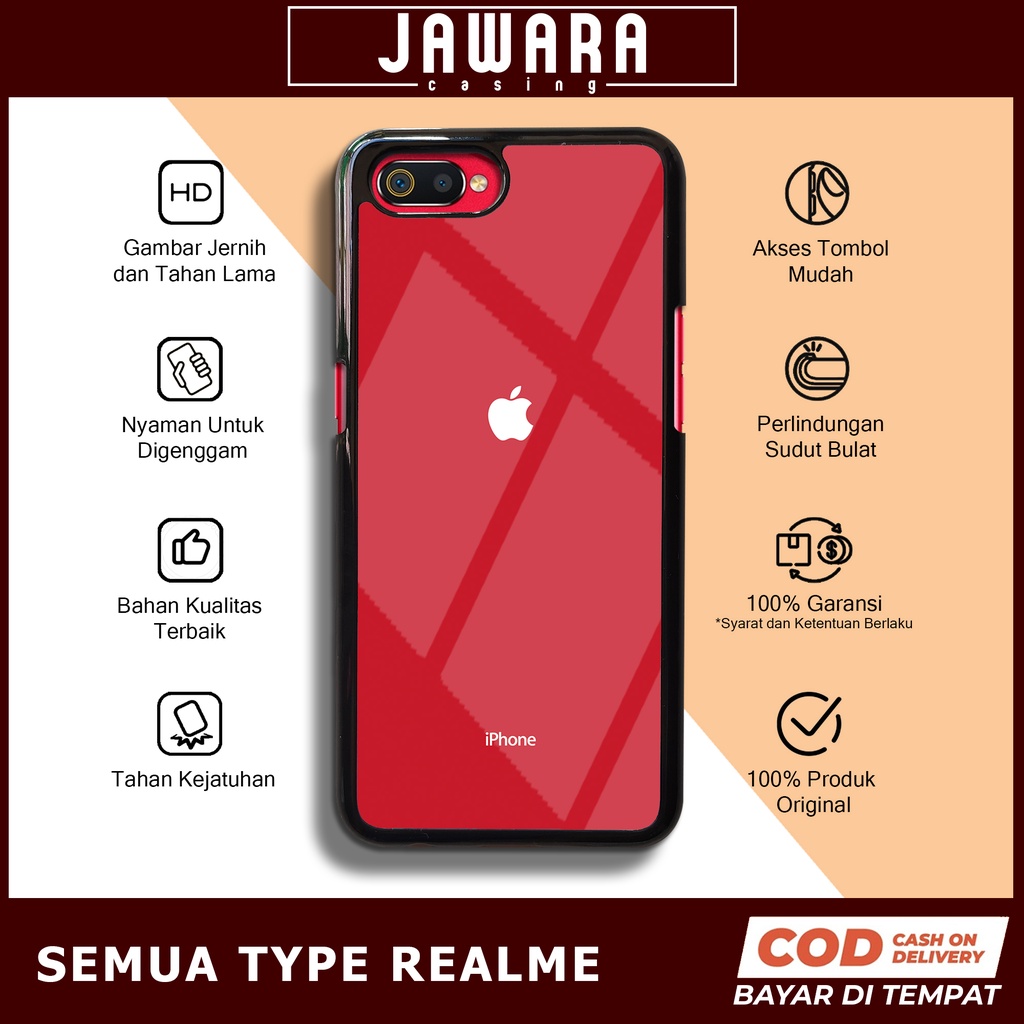 Case Realme C2 Case Hp Realme C2 Premium Glossy Jawara Casing [AP01] Casing Hp Aesthetic Kesing Hp K
