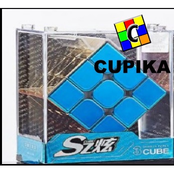 RUBIK 3x3 CHROME CYCLONE BOYS FEIJUE 3x3x3 ASLI Original