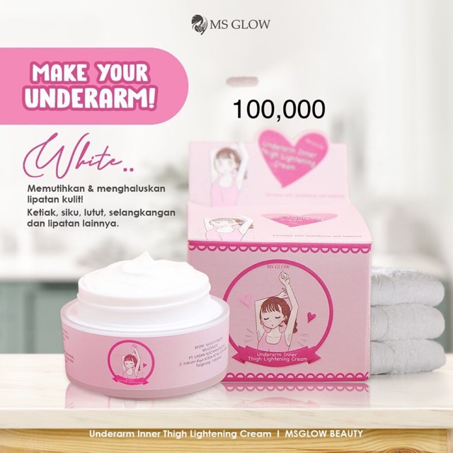 

PEMUTIH KETIAK UNDERARM MSGLOW