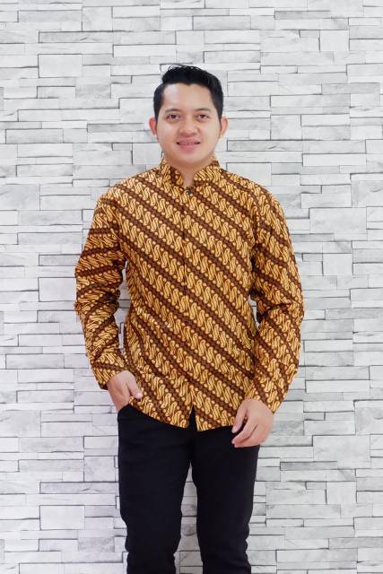 Kemeja koko batik lapis furing katun solo  ori sragenan