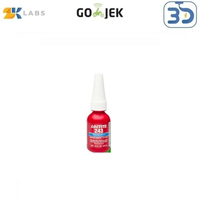 Lem Baut 243 Loctite Blue Threadlocker Medium Strength Original