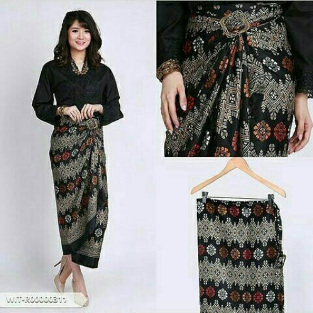  Rok  Kutubaru 45 Motif Segitiga Prada Songket Rok  Batik  