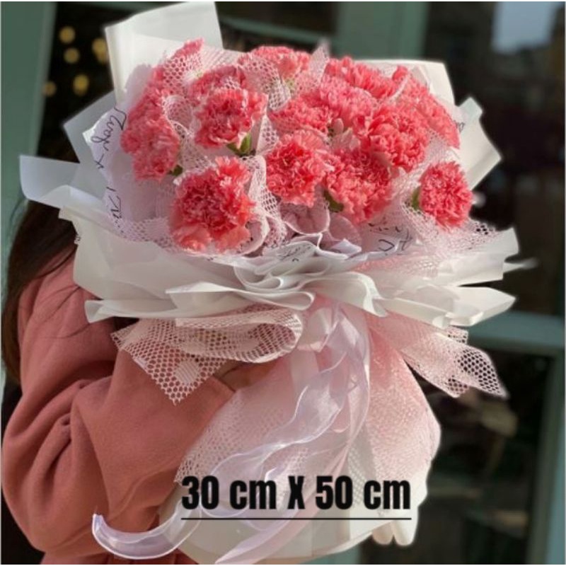 

Bahan Florist/Jaring Jala Bulat Korea/Pembungkus Bunga/Bahan buket bunga.