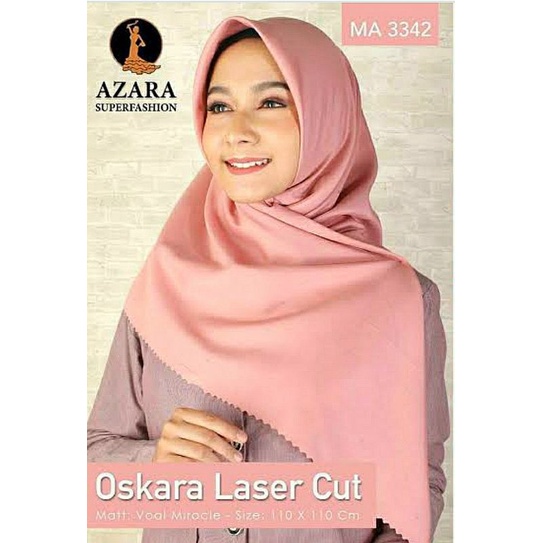 OTULILI - JILBAB SEGI EMPAT VOAL AZARA OSKARA LC  / HIJAB AZARA SUPERFASHION