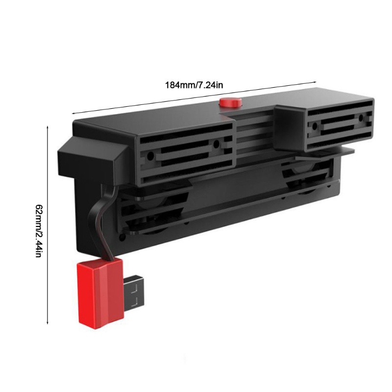 Bt Cooling Fan External USB Cooler Kipas Pendingin Konsol Game Dengan Untuk Extra USB3.0 P