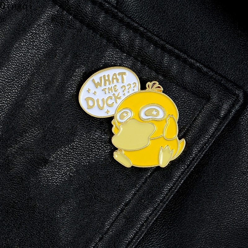 Bros Pin Enamel Bentuk Bebek Kecil Lucu Untuk Hadiah Teman