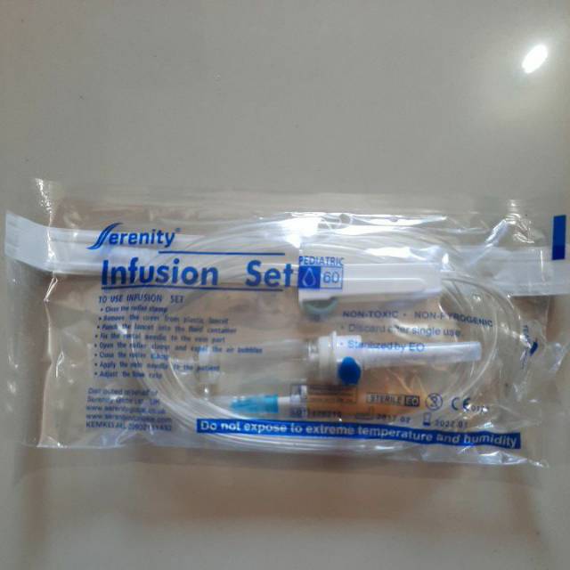 Infusion set Dewasa dan anak dengan Conector Y harga 1 pcs