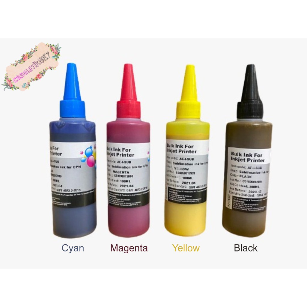 Tinta sublim sublime transfer premium Epson L3110 L3150 L15150 L110 L120 L210 L220 L300 L1110 CS641