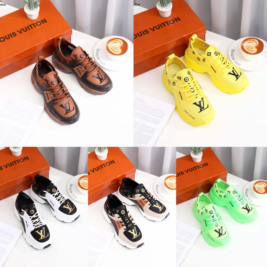 LV Run Away Sneaker With Box Semi Premium Import D10856