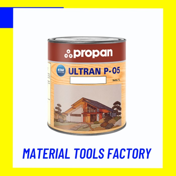 Propan Cat Kayu Interior Eksterior 1kg - Propan Ultran P-05 Polytur