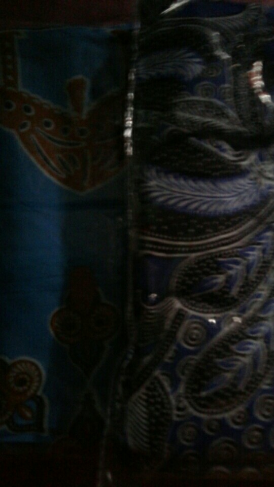 Ori Atasan Blus Batik Wanita Modern Halus Dolby Kombinasi Brokat Polos