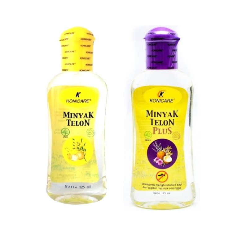 Konicare Minyak Telon Plus Kuning / Ungu 60 ml / 125ml